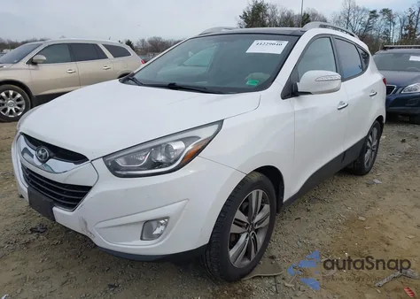 2015 Hyundai Tucson Limited from USA, damaged, VIN KM8JUCAG5FU102316